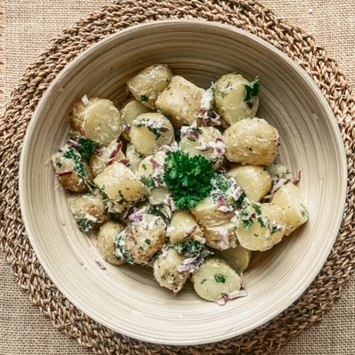 Aardappelsalade voor bij de bbq