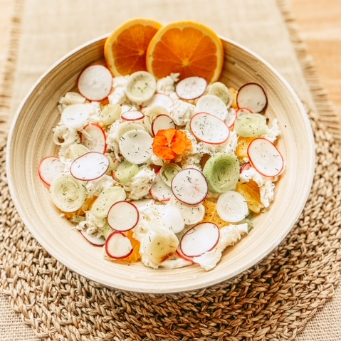 Aardappelsalade met radijsjes
